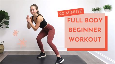 20 minute full body workout no equipment|20 min beginner full body.